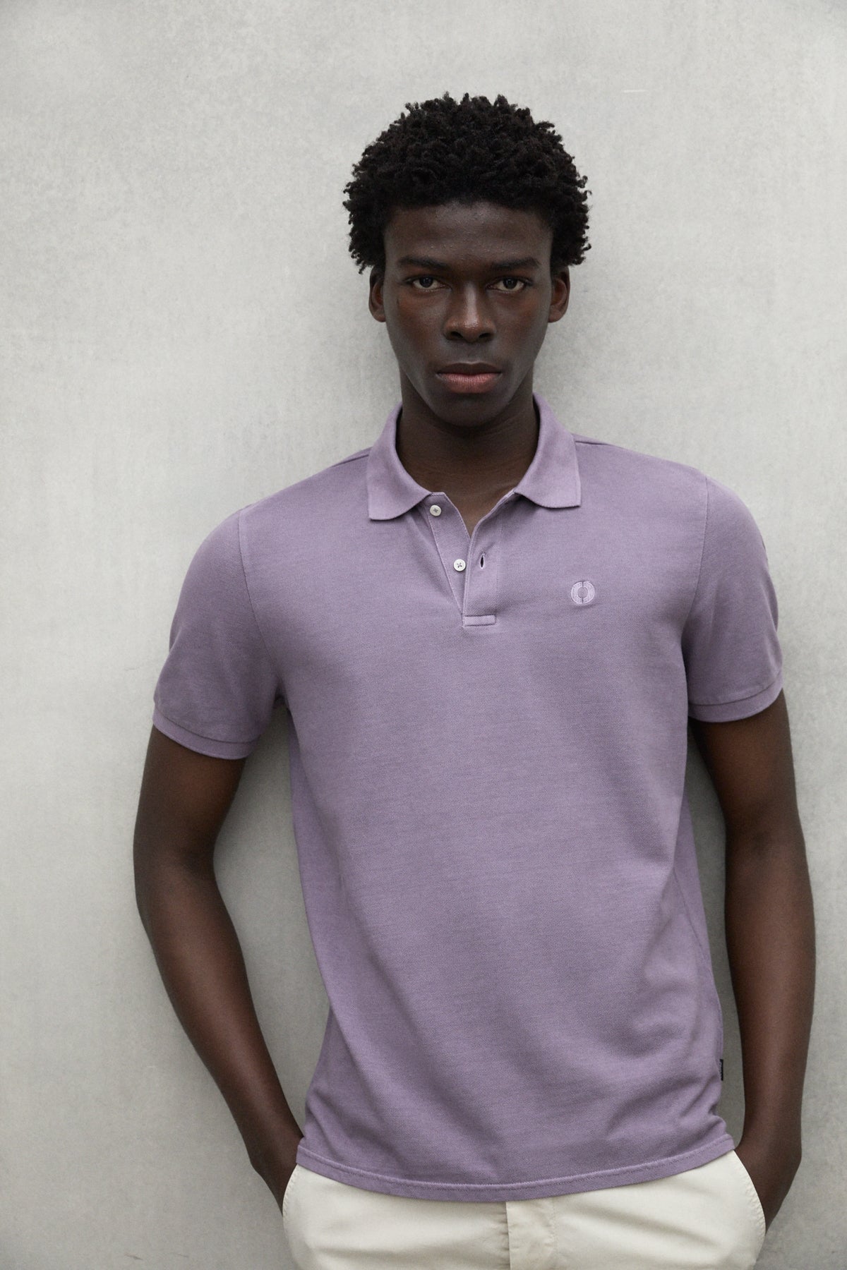 POLOSHIRT TEDAN LILA