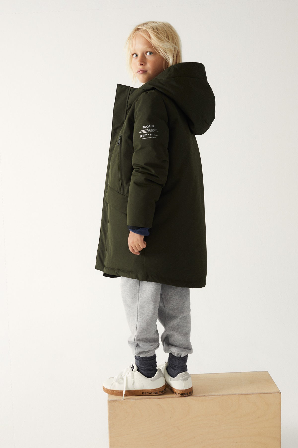 GREEN ICE COAT  