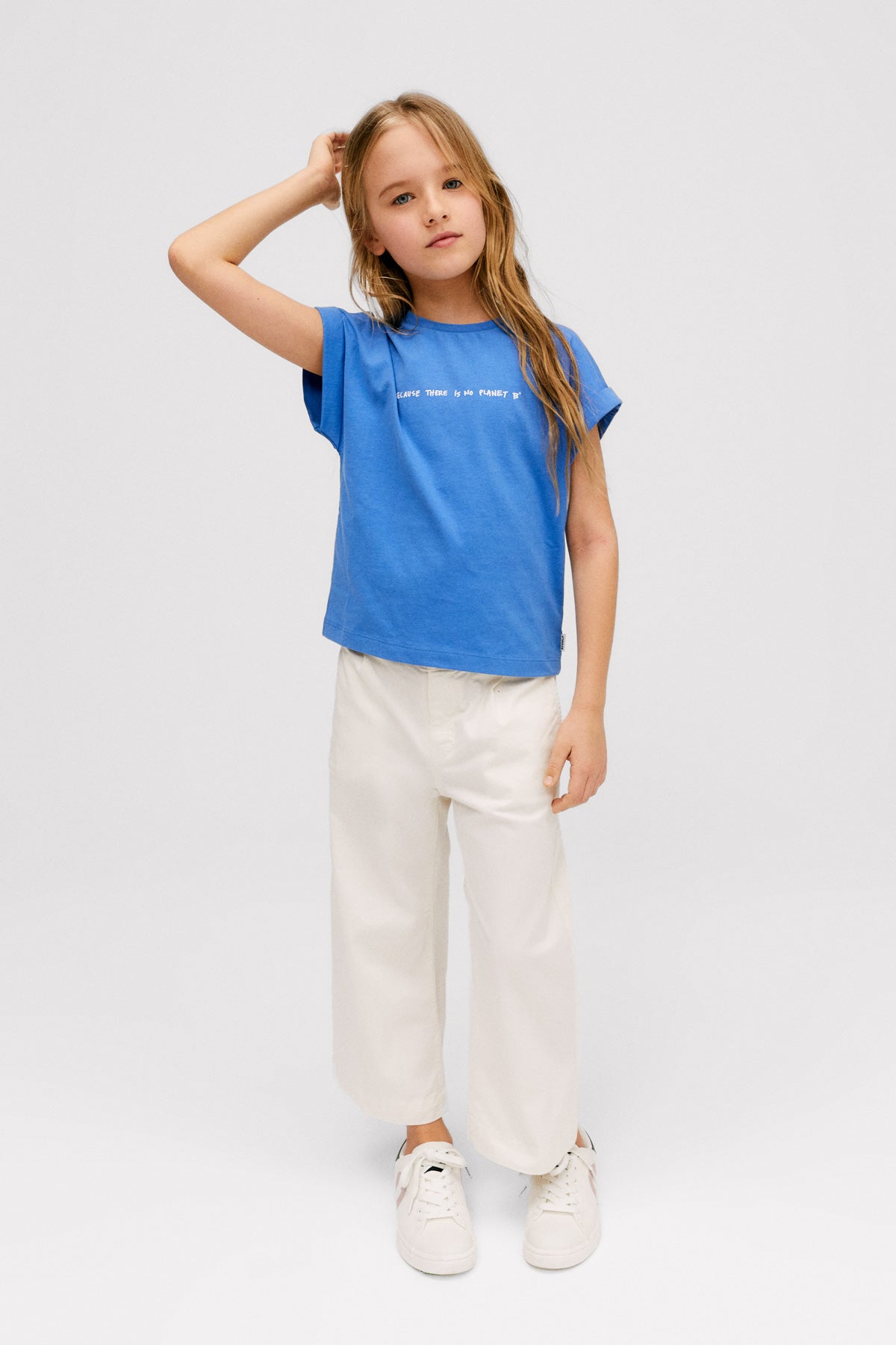 T-SHIRT MAHONIA BLEU