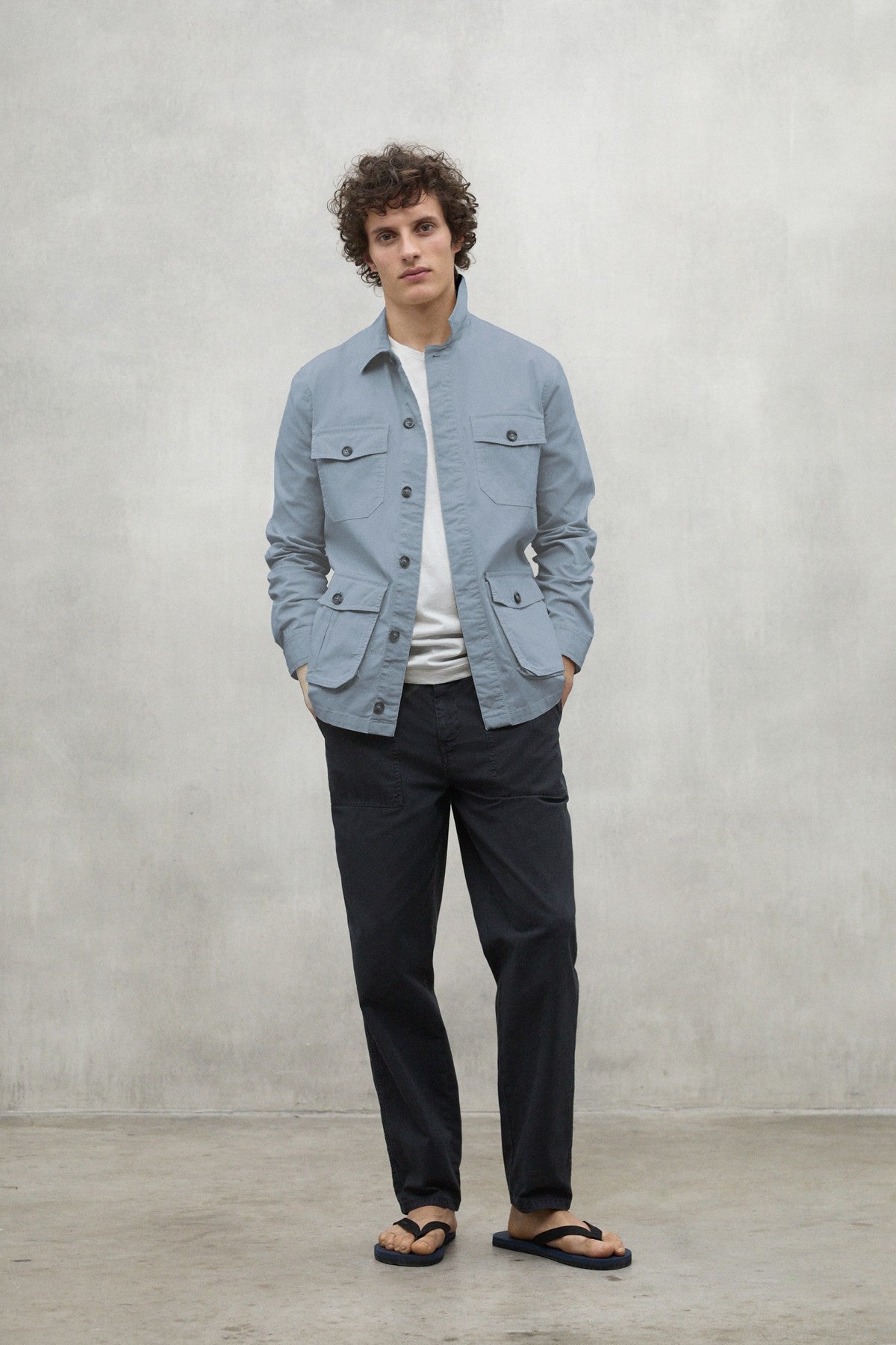 VESTE SAHARA BLEU 