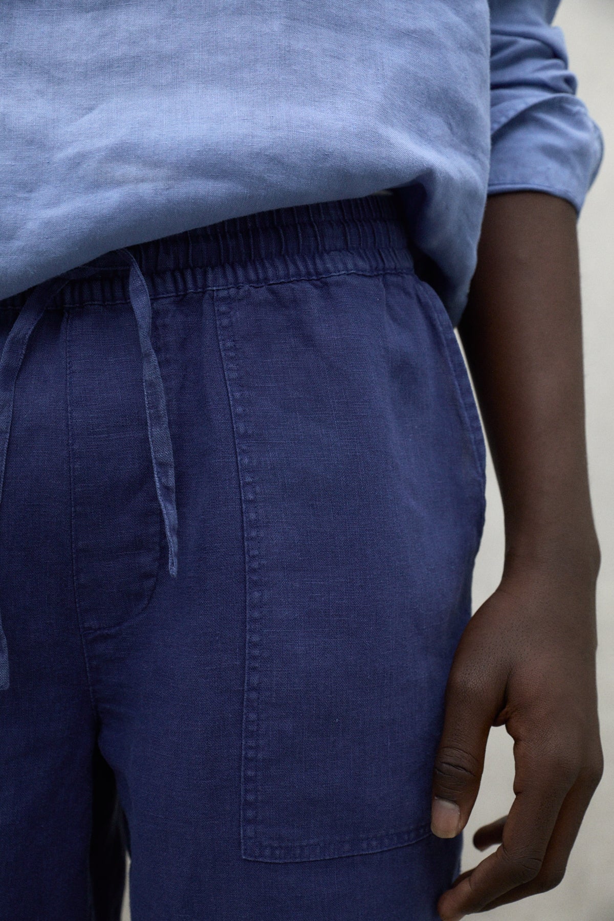 SHORTS MUSY BLAU