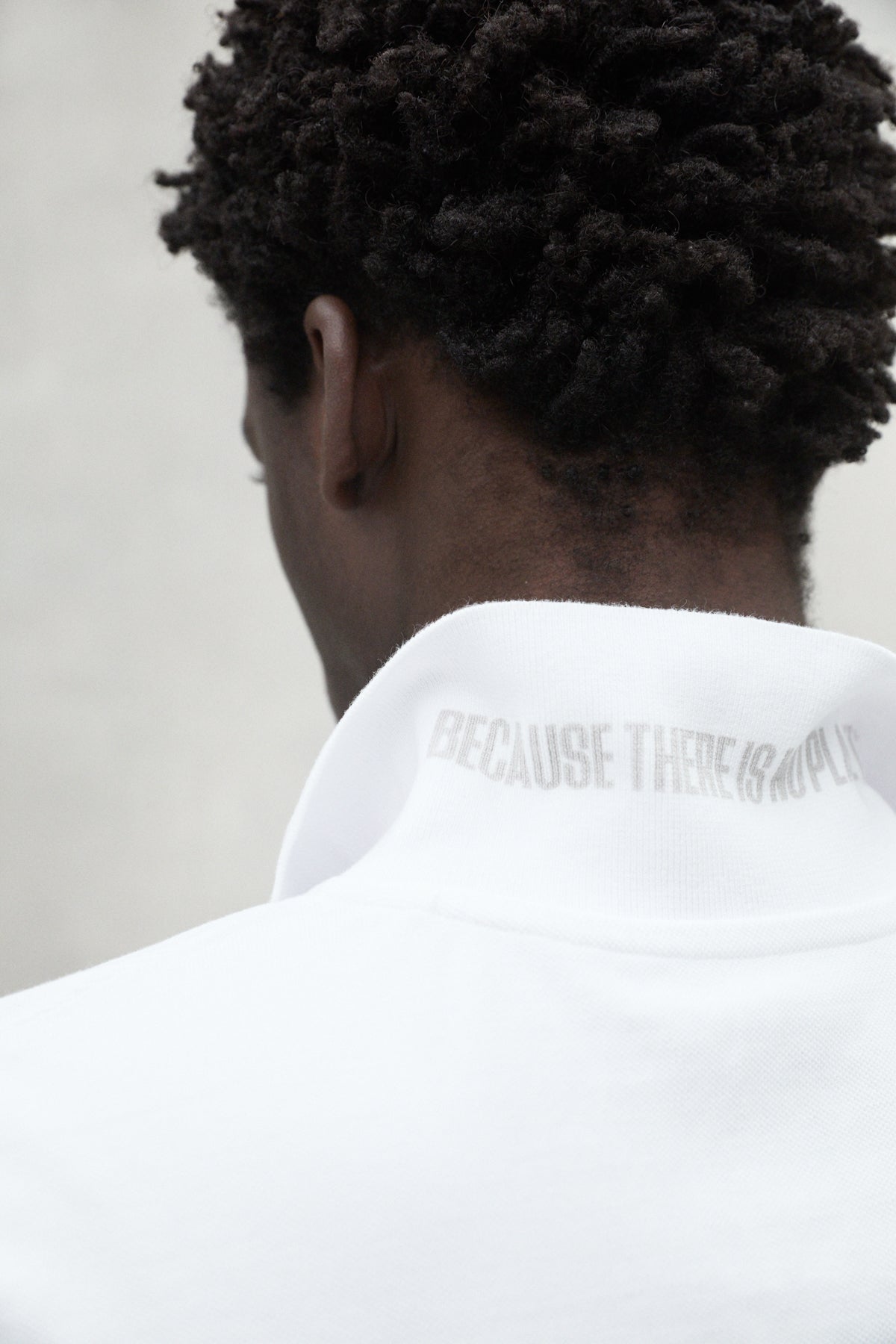 WHITE TEDAN POLO SHIRT