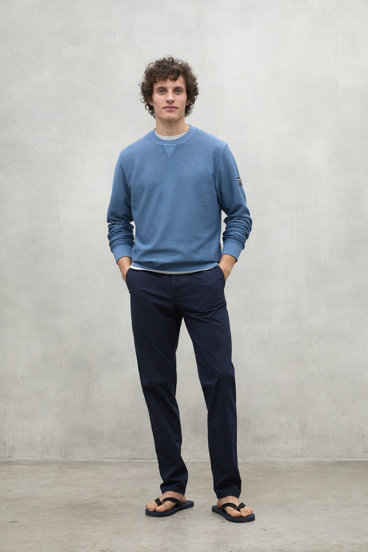 SUDADERA NEWARK AZUL