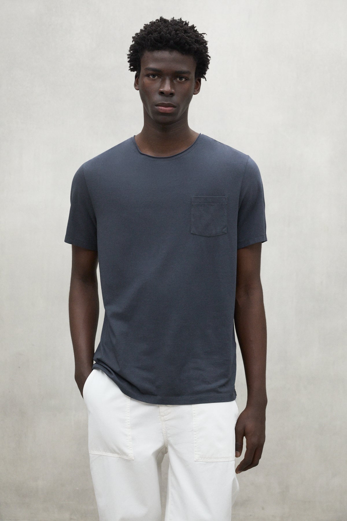 T-SHIRT NAJAC GRIS FONCÉ