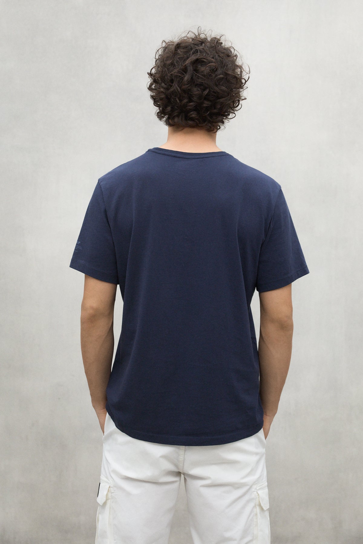 T-SHIRT VENT BLEU MARINE