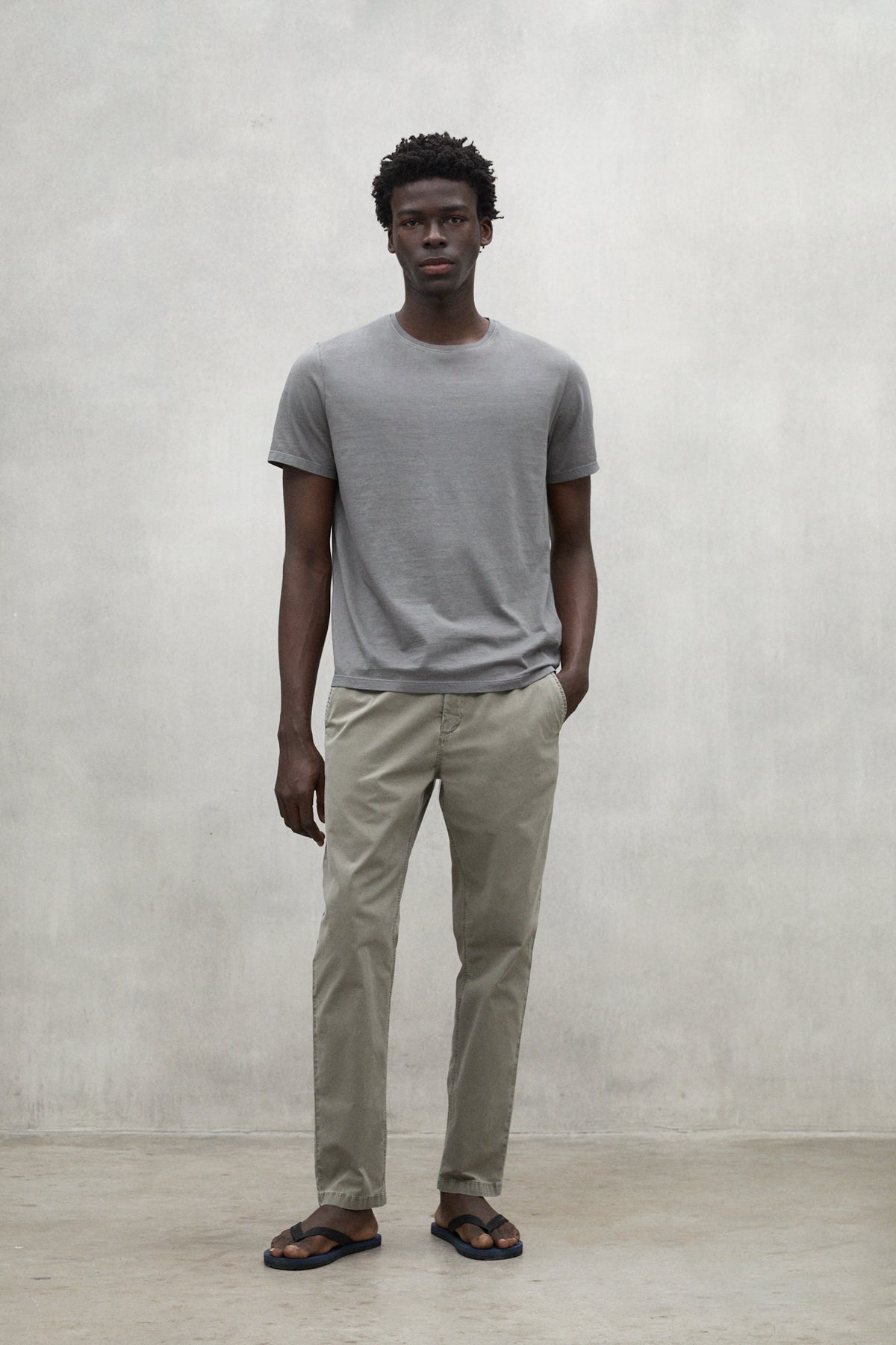 T-SHIRT VENT GRIS FONCÉ