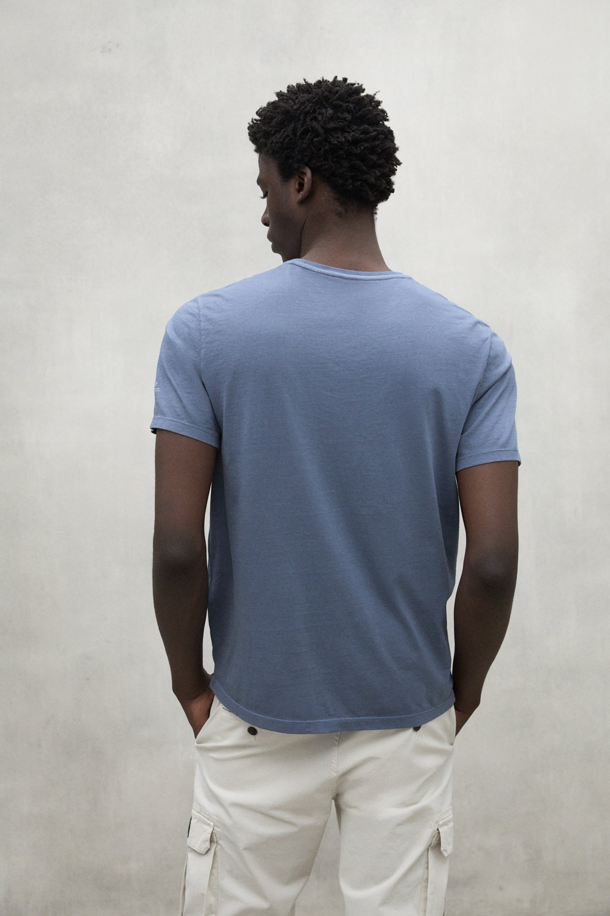 T-SHIRT VENT BLEU