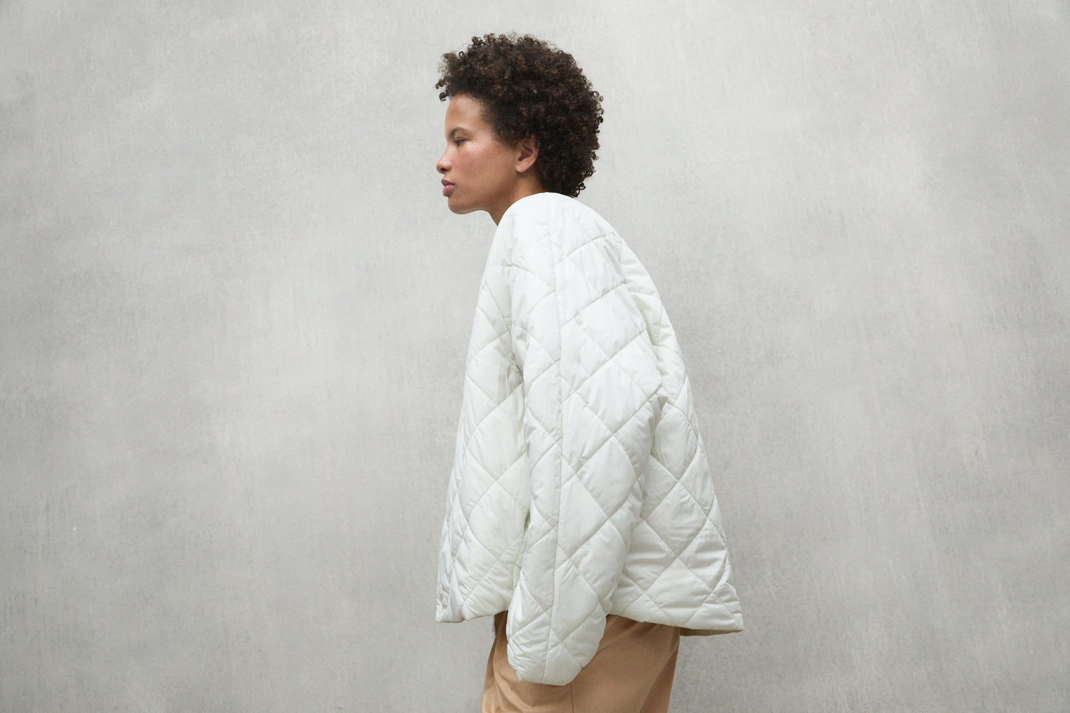 CHAQUETA REVERSIBLE GAVEA BEIGE