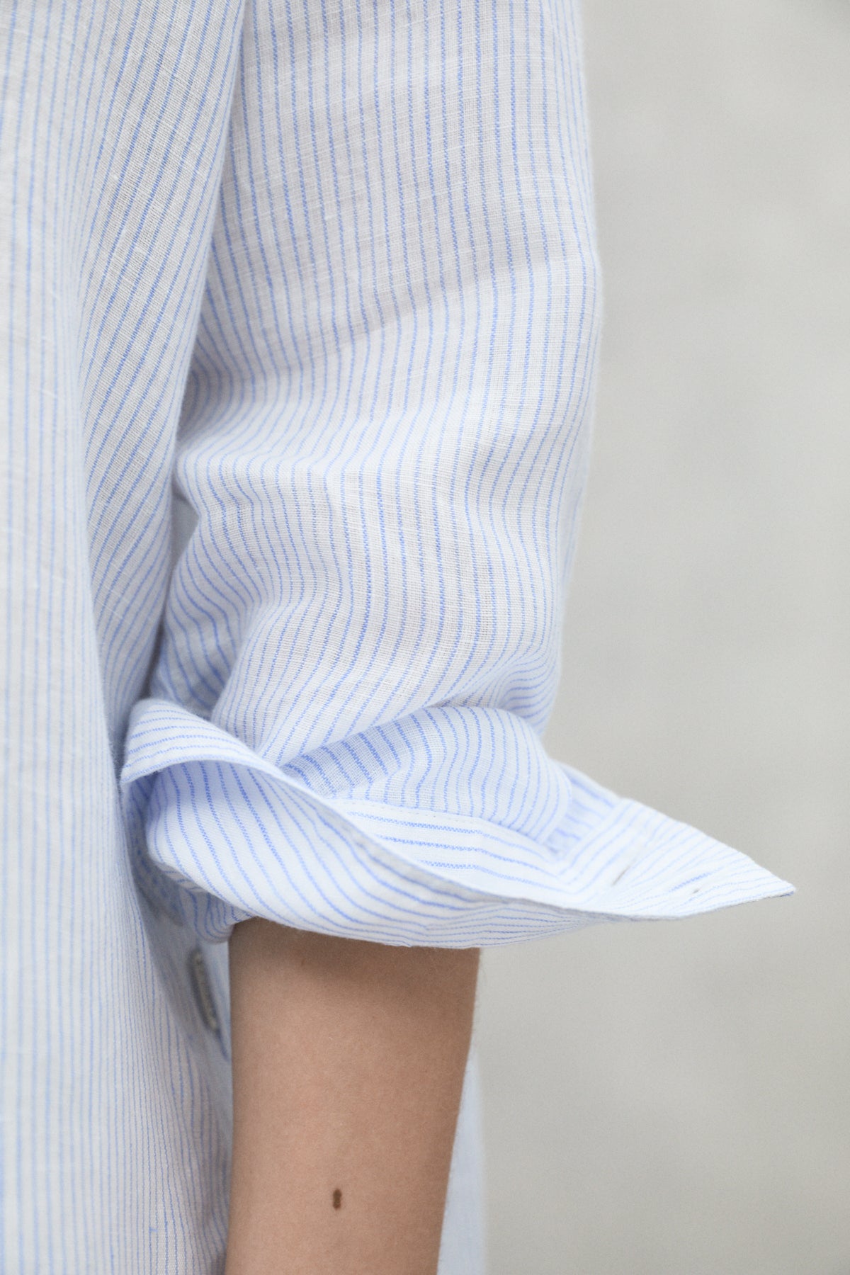 STRIPED LINEN DARIA SHIRT